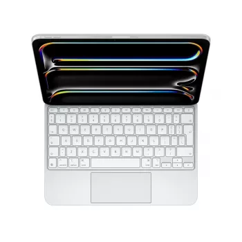 APPLE Magic klaviatūra, skirtas iPad Pro 11 colių (m5) – tarptautinė anglų kalba – balta