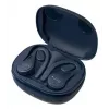 Į ausis įdedamos ausinės JVC HA-EC25TAU — True Wireless, Bluetooth 5.1, IPX5, ausies kabliukas, 6 mm tvarkyklės, 30 val. su dėklu, mėlynos