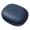Į ausis įdedamos ausinės JVC HA-EC25TAU — True Wireless, Bluetooth 5.1, IPX5, ausies kabliukas, 6 mm tvarkyklės, 30 val. su dėklu, mėlynos