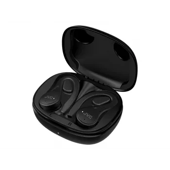 JVC Sports TWS Juoda, True Wireless Stereo (TWS), 20 - 20000 Hz, skambučiai / muzika, 6,8 g, ausinės, juoda