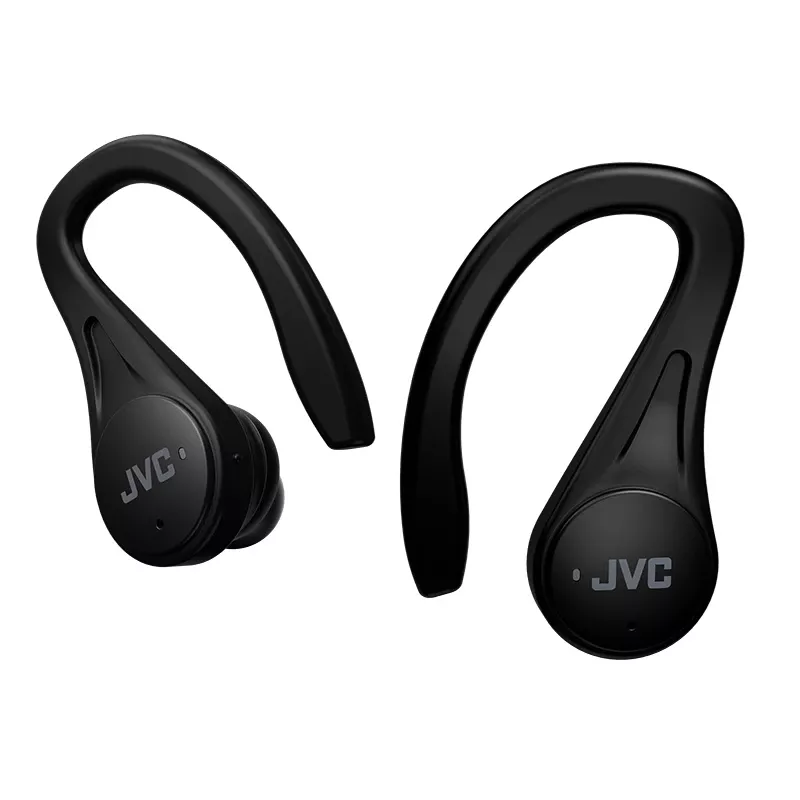 JVC Sports TWS Juoda, True Wireless Stereo (TWS), 20 - 20000 Hz, skambučiai / muzika, 6,8 g, ausinės, juoda