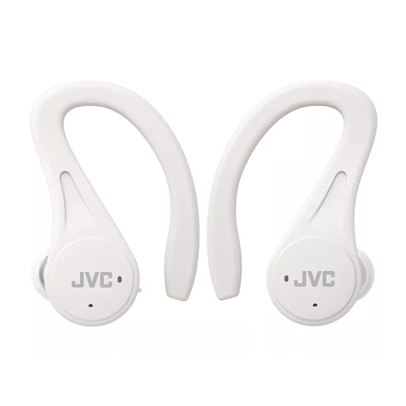 JVC Sports TWS baltos, True Wireless Stereo (TWS), 20–20000 Hz, skambučiams/muzikai, 6,8 g, ausinės, baltos
