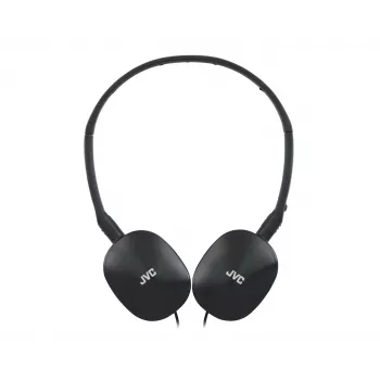 JVC HA-S160M ausinės, binaurinės, laidinės, 3,5 mm, 1,2 m kabelis, neodiminiai 30 mm garsiakalbiai, 12–24000 Hz, 32 Ω, juodos