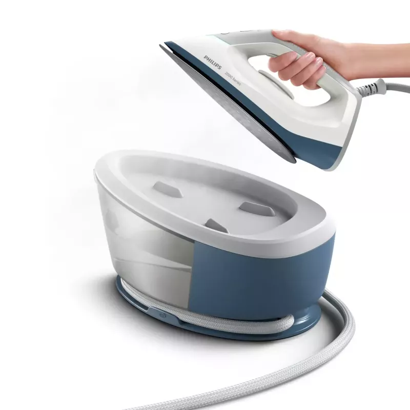 Garų generatorius Philips PSG2000/20, 2400 W, 6 bar, 1,4 L bakelis, 110 g/min nuolatinis, 300 g/min garų smūgis, keraminis padas
