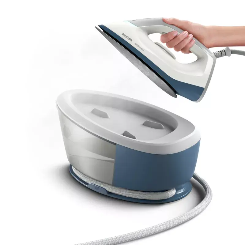 Garų generatorius Philips PSG2000/20, 2400 W, 6 bar, 1,4 L bakelis, 110 g/min nuolatinis, 300 g/min garų smūgis, keraminis padas