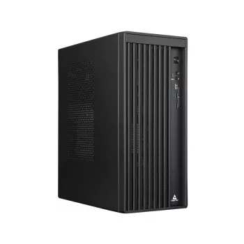 PC korpusas CHIEFTEC BS-20B-OP Midi Tower, juodas, microATX/Mini-ITX, 2x 3,5 col., maks. GPU 27 cm, 1x 5,25 col. lizdas, USB-C