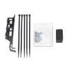 PC korpusas CHIEFTEC BS-20B-OP Midi Tower, juodas, microATX/Mini-ITX, 2x 3,5 col., maks. GPU 27 cm, 1x 5,25 col. lizdas, USB-C