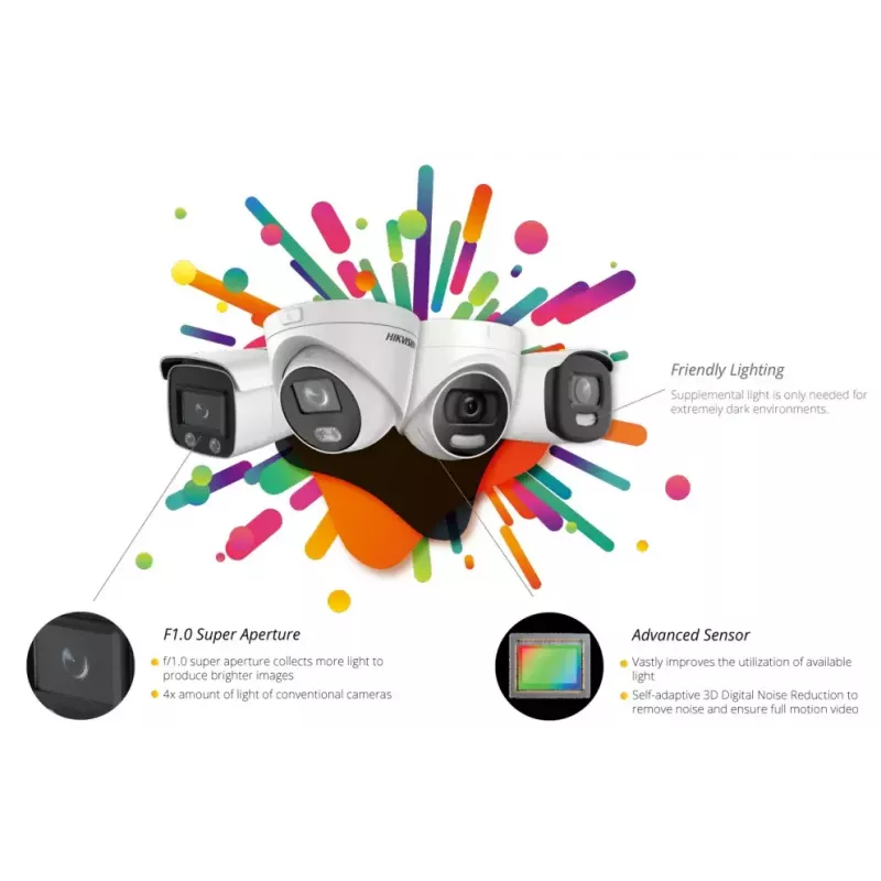 IP apsaugos kamera Hikvision DS-2CD2087G2-L(2.8MM) lauke