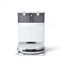 Robotas dulkių siurblys Ecovacs Deebot T50 Pro Omni — 185 min. veikimo laikas, 6400 mAh baterija, 3 L bazės dulkių talpa, D-ToF lidar navigacija, šlapias valymas, 9 mm įveikiama kliūtis