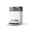 Robotas dulkių siurblys Ecovacs Deebot T50 Pro Omni — 185 min. veikimo laikas, 6400 mAh baterija, 3 L bazės dulkių talpa, D-ToF lidar navigacija, šlapias valymas, 9 mm įveikiama kliūtis