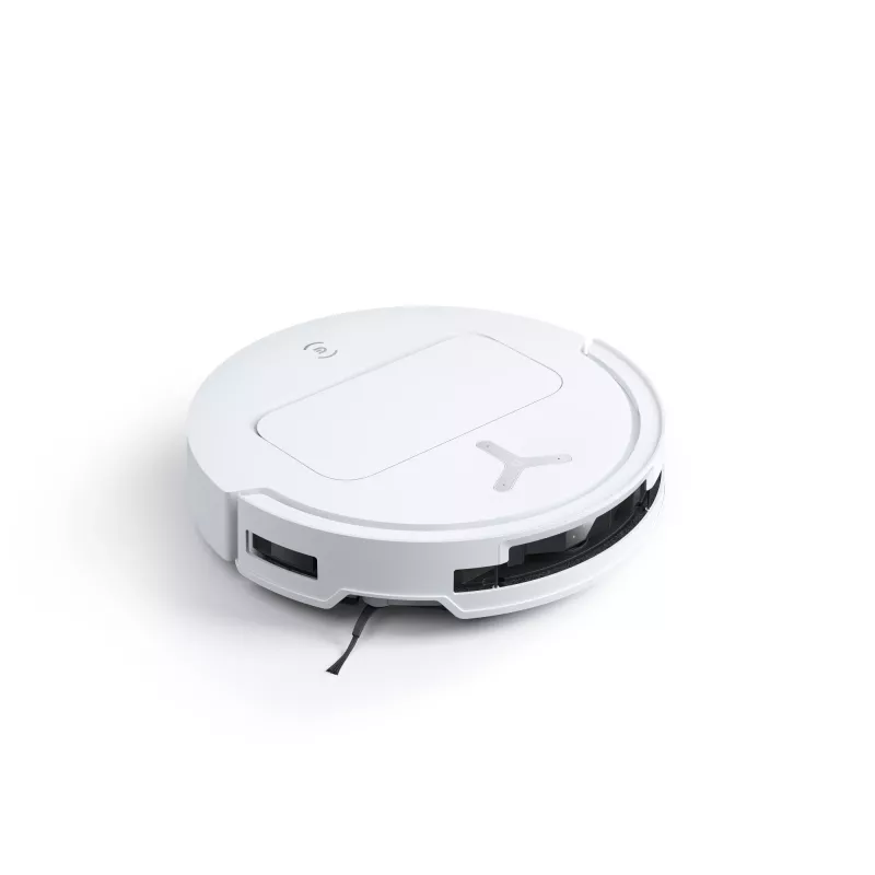 Robotas dulkių siurblys Ecovacs Deebot T50 Pro Omni — 185 min. veikimo laikas, 6400 mAh baterija, 3 L bazės dulkių talpa, D-ToF lidar navigacija, šlapias valymas, 9 mm įveikiama kliūtis