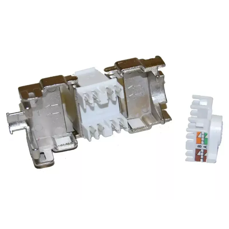 ACT Alantec MB002 RJ45 laido jungtis, moteriška, metalinė apdaila