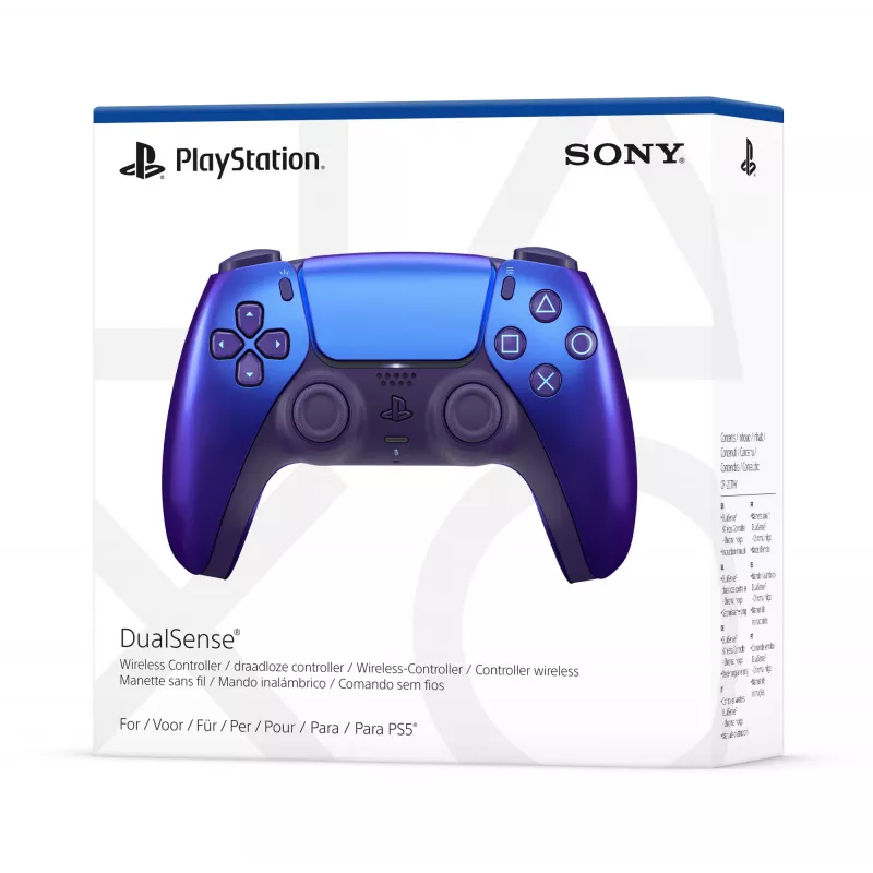 Gamepad Sony Indigo Bluetooth/USB for PlayStation 5 — belaidis ir laidinis, USB-C, garsiakalbis, ausinių lizdas