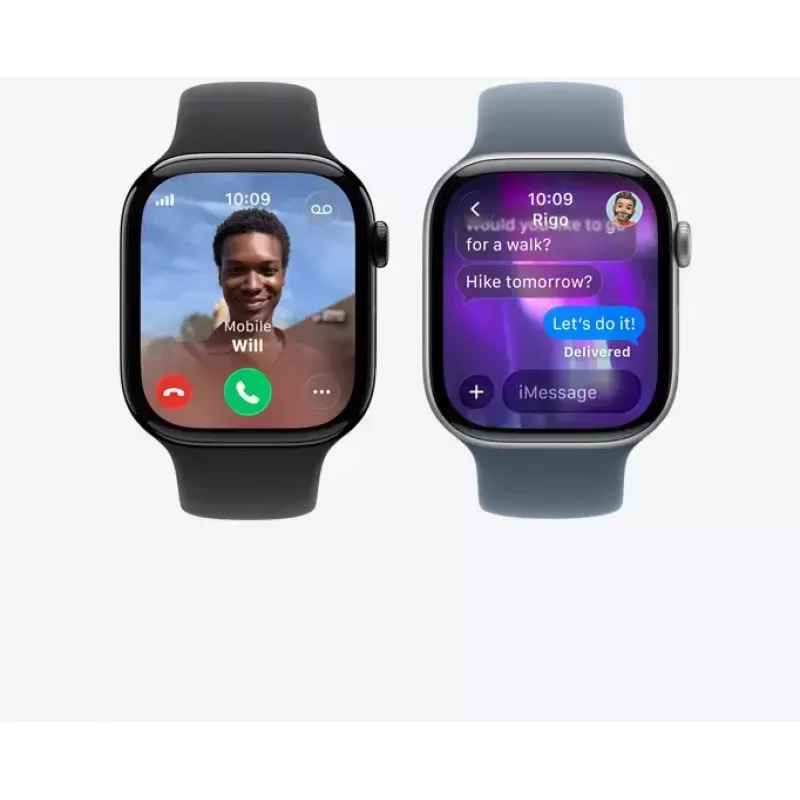 Išmanusis laikrodis Apple Watch Ultra 3 GPS + Cellular 49mm juodo titano korpusas su juodu Alpine Loop vidutiniu dirželiu