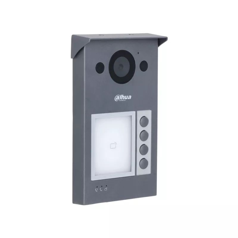 Video domofonas DAHUA VTO3311Q-WP 2 MP, H.264/H.265, IP65, IK08, Fast Ethernet, 720p/1080p CMOS, IR LED