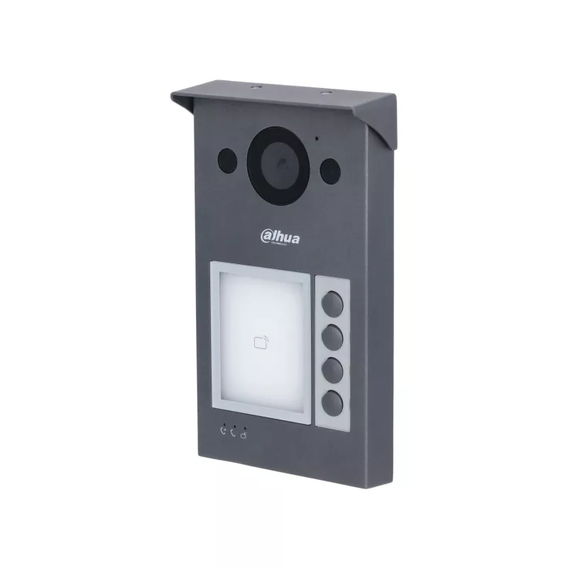 Video domofonas DAHUA VTO3311Q-WP 2 MP, H.264/H.265, IP65, IK08, Fast Ethernet, 720p/1080p CMOS, IR LED
