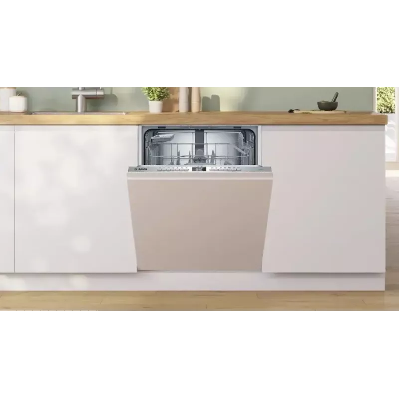 Įmontuojamas indaplovė Bosch Serie 4 SMV4HVX11E — 14 komplektų, pilno dydžio 60 cm, energijos klasė C