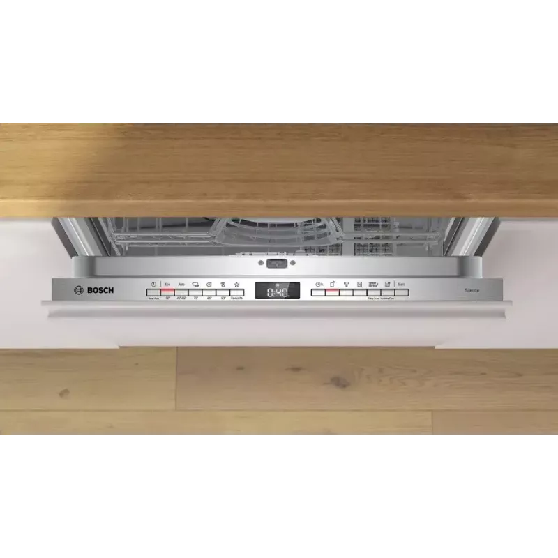 Įmontuojamas indaplovė Bosch Serie 4 SMV4HVX11E — 14 komplektų, pilno dydžio 60 cm, energijos klasė C