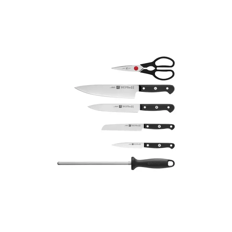 Peilių blokas su lizdais ZWILLING Gourmet, bambukas, medis