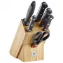 Peilių blokas su lizdais ZWILLING Gourmet, bambukas, medis