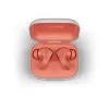 Belaidės į ausis įdedamos ausinės Motorola Moto Buds — Coral, Bluetooth 5.3, ANC, Dolby Atmos, 9 h atkūrimo (42 h su dėklu)