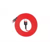 BASEUS pintas Cafule greito įkrovimo laidas - USB Type-A į Type-C 2A - 2m - raudonas (nailonas)