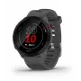Išmanusis laikrodis GARMIN Forerunner 55, apvalus 42 mm korpusas, pilkos spalvos, silikoninis dirželis, GPS/GLONASS/Galileo, 5 ATM atsparumas vandeniui