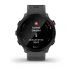 Išmanusis laikrodis GARMIN Forerunner 55, apvalus 42 mm korpusas, pilkos spalvos, silikoninis dirželis, GPS/GLONASS/Galileo, 5 ATM atsparumas vandeniui