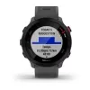 Išmanusis laikrodis GARMIN Forerunner 55, apvalus 42 mm korpusas, pilkos spalvos, silikoninis dirželis, GPS/GLONASS/Galileo, 5 ATM atsparumas vandeniui