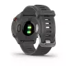 Išmanusis laikrodis GARMIN Forerunner 55, apvalus 42 mm korpusas, pilkos spalvos, silikoninis dirželis, GPS/GLONASS/Galileo, 5 ATM atsparumas vandeniui
