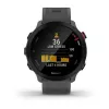 Išmanusis laikrodis GARMIN Forerunner 55, apvalus 42 mm korpusas, pilkos spalvos, silikoninis dirželis, GPS/GLONASS/Galileo, 5 ATM atsparumas vandeniui
