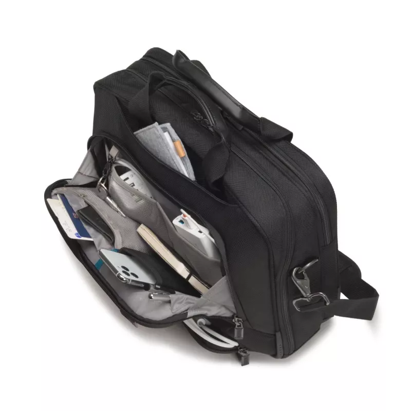 DICOTA Top Traveller Pro - 12-14,1 col. Nešiojamojo kompiuterio dėklas - Juodas / 1680d Rpet poliesteris