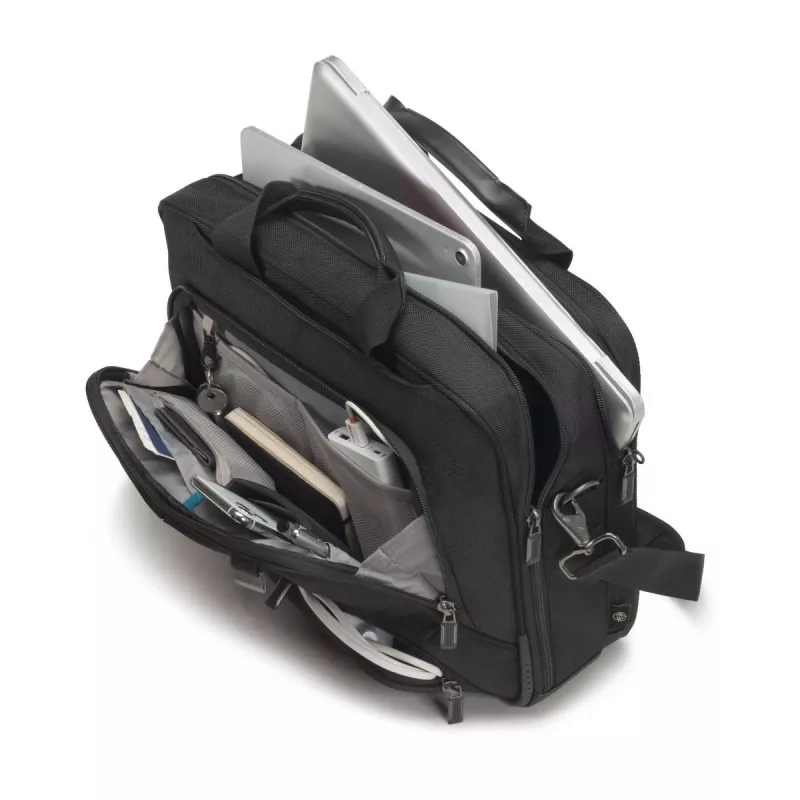 DICOTA Top Traveller Pro - 12-14,1 col. Nešiojamojo kompiuterio dėklas - Juodas / 1680d Rpet poliesteris
