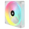 CORSAIR Qx RGB Series Icue Link Qx140 RGB White140mm Magnetic Dome RGB ventiliatoriaus plėtimo rinkinys