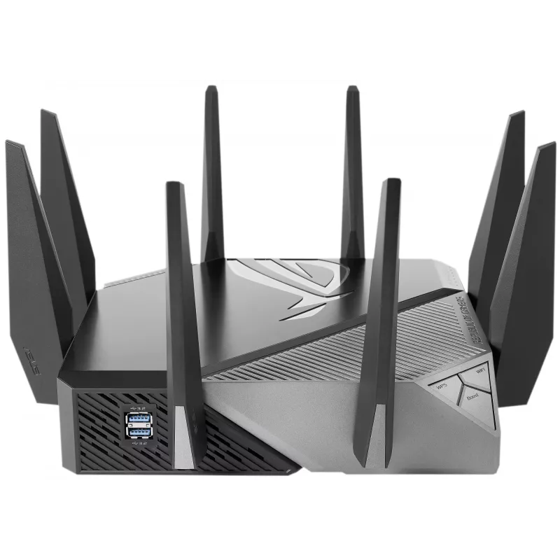 ASUS GT-AXE11000 belaidis maršrutizatorius Gigabit Ethernet Triju juostų (2,4 GHz / 5 GHz / 6 GHz) Juoda