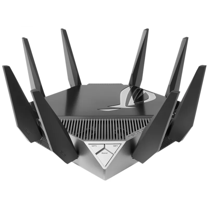 ASUS GT-AXE11000 belaidis maršrutizatorius Gigabit Ethernet Triju juostų (2,4 GHz / 5 GHz / 6 GHz) Juoda