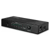 Lindy 5 prievadų HDMI 18G jungiklis, HDMI, metalas, juodas, 18 Gbit/s, RF, 4K Ultra HD