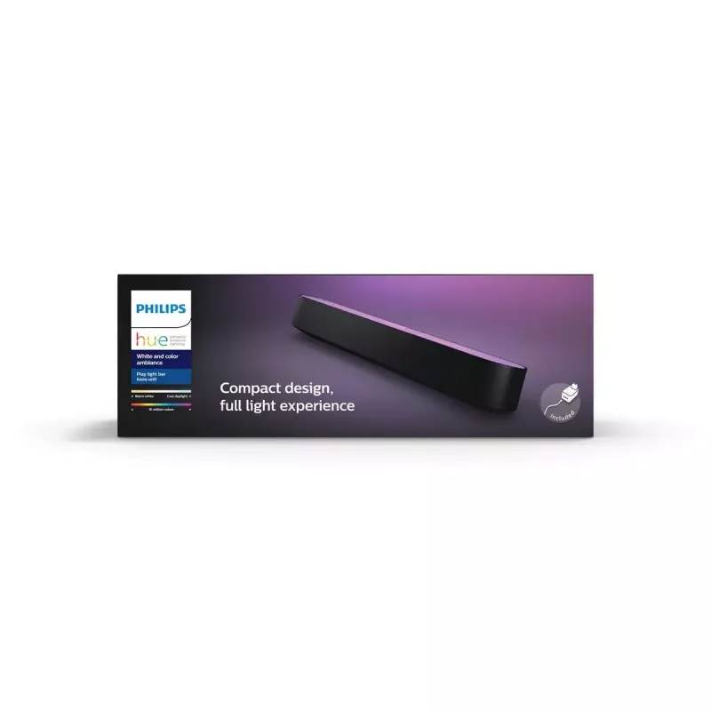 Philips Hue White and colour ambience Play light bar vieno vnt. pakuotė