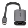 Lindy USB Type C į HDMI 8K60 keitiklis, 0,11 m, USB Type-C, HDMI, vyriška, moteriška, tiesus