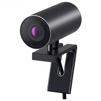 DELL UltraSharp Webcam, 8.3 MP, 3840 x 2160 pikselių, Full HD, 60 fps, 5x, USB