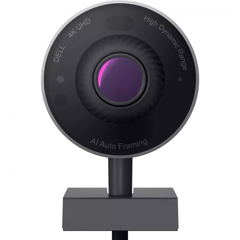 DELL UltraSharp Webcam, 8.3 MP, 3840 x 2160 pikselių, Full HD, 60 fps, 5x, USB