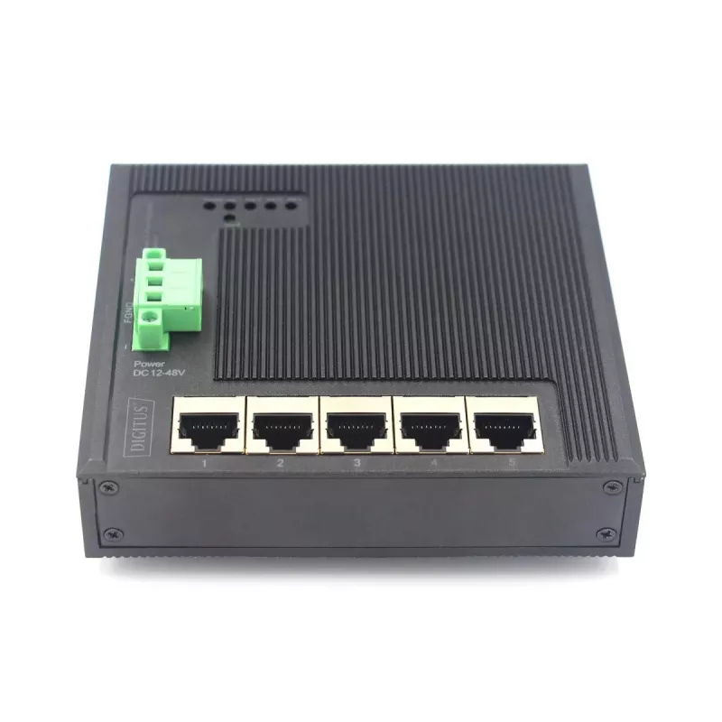 Nevaldomas komutatorius Digitus DN-651126 5 prievadų Gigabit Ethernet