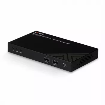 Lindy 150 m Cat.6 HDMI 4K60, IR, RS-232 ir garso HDBaseT KVM plėtiklio imtuvas