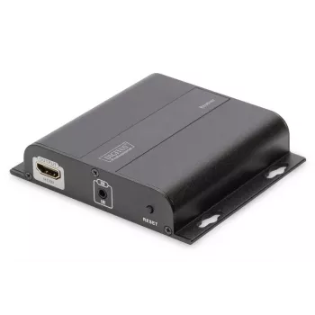 DIGITUS HDMI plėtinys 4K per IP, imtuvo blokas per tinklo kabelį (CAT 5/5e/6/7), 4K2K/30Hz, juodas