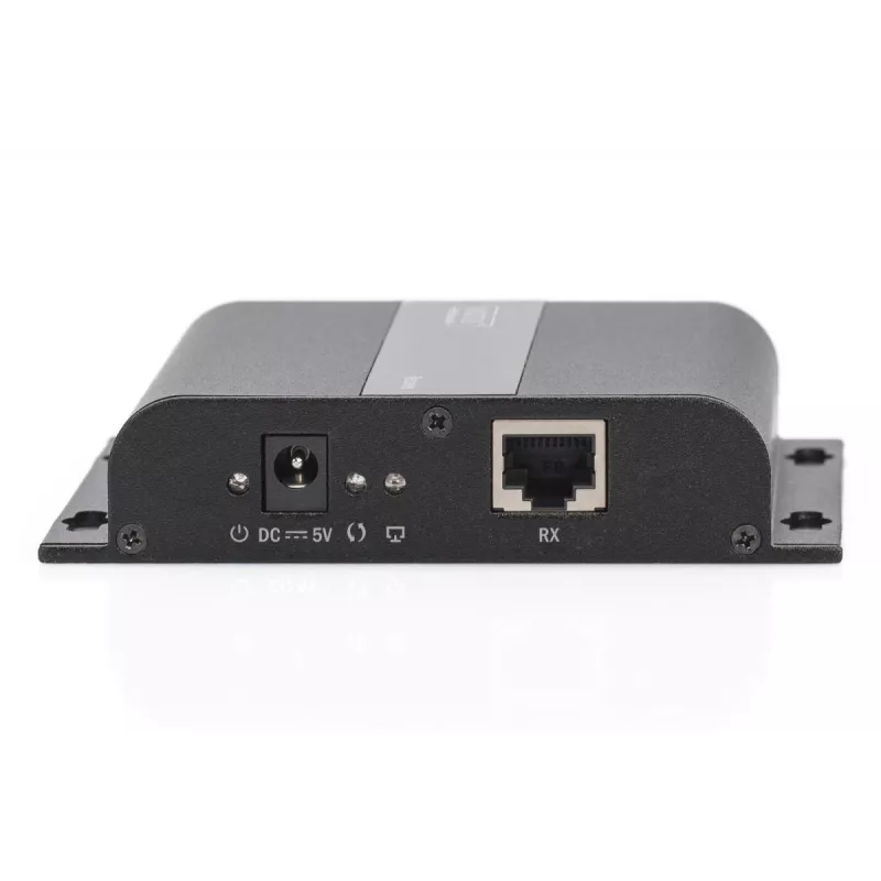 DIGITUS HDMI plėtinys 4K per IP, imtuvo blokas per tinklo kabelį (CAT 5/5e/6/7), 4K2K/30Hz, juodas