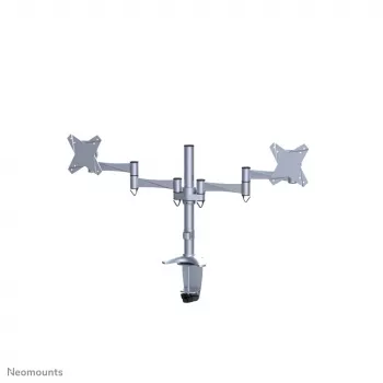 Neomounts FPMA-D1330DSidabrinė Monitoriaus laikiklis 10-27 col., Spaustuvas / kiauryminis, 9 kg, 25,4 cm (10 col.), 68,6 cm (27 col.), 100 x 100 mm, Sidabrinis