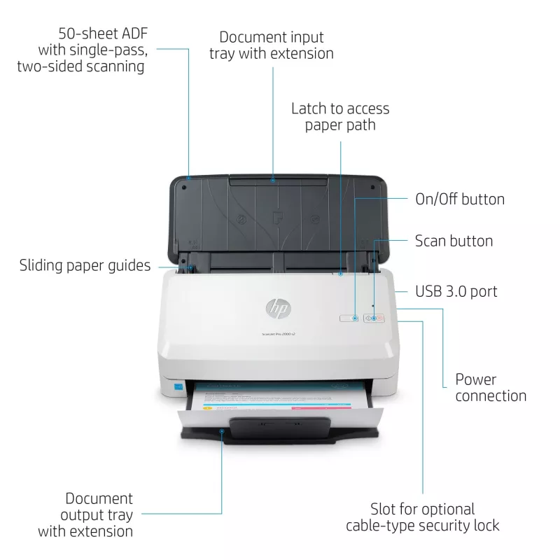 HP Scanjet Pro 2000 s2 lapinis skaitytuvas