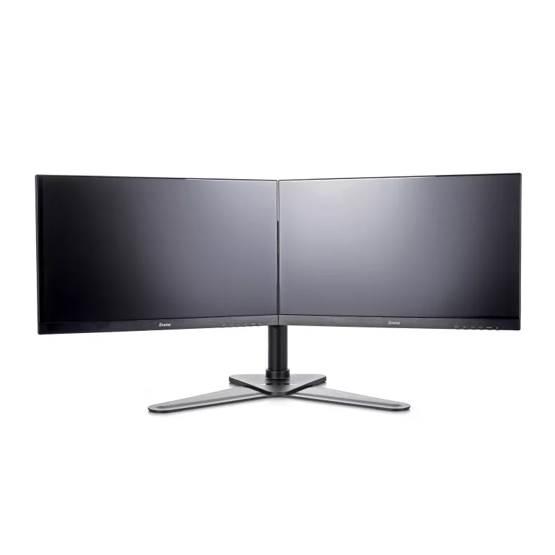 iiyama DS1002D-B1 monitoriaus laikiklis / stovas 76.2 cm (30 colių) stalui Juodas