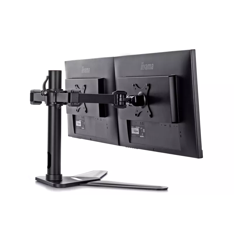 iiyama DS1002D-B1 monitoriaus laikiklis / stovas 76.2 cm (30 colių) stalui Juodas