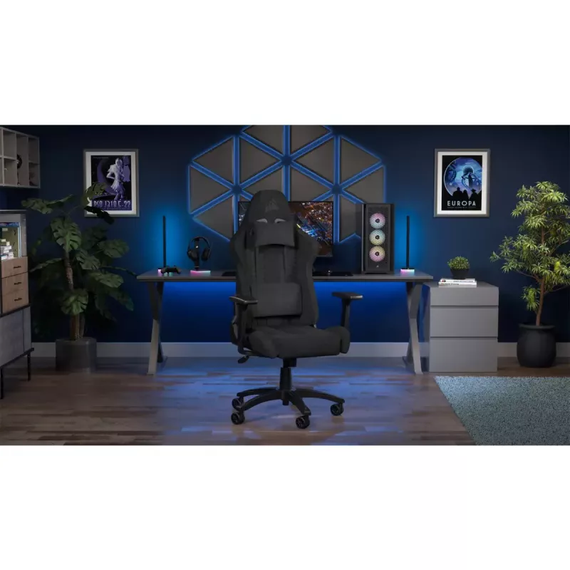 „Corsair TC100“ paminkštinta sėdynė žaidimų kėdė